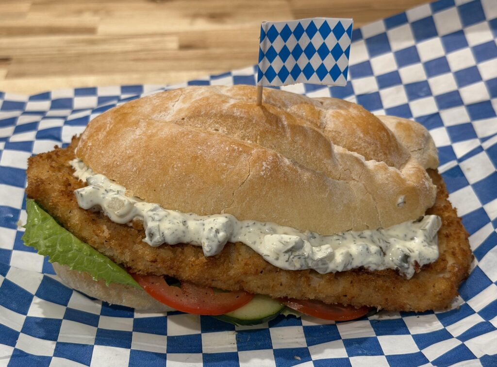 Traditional Schnitzel Fritz Sandwich
